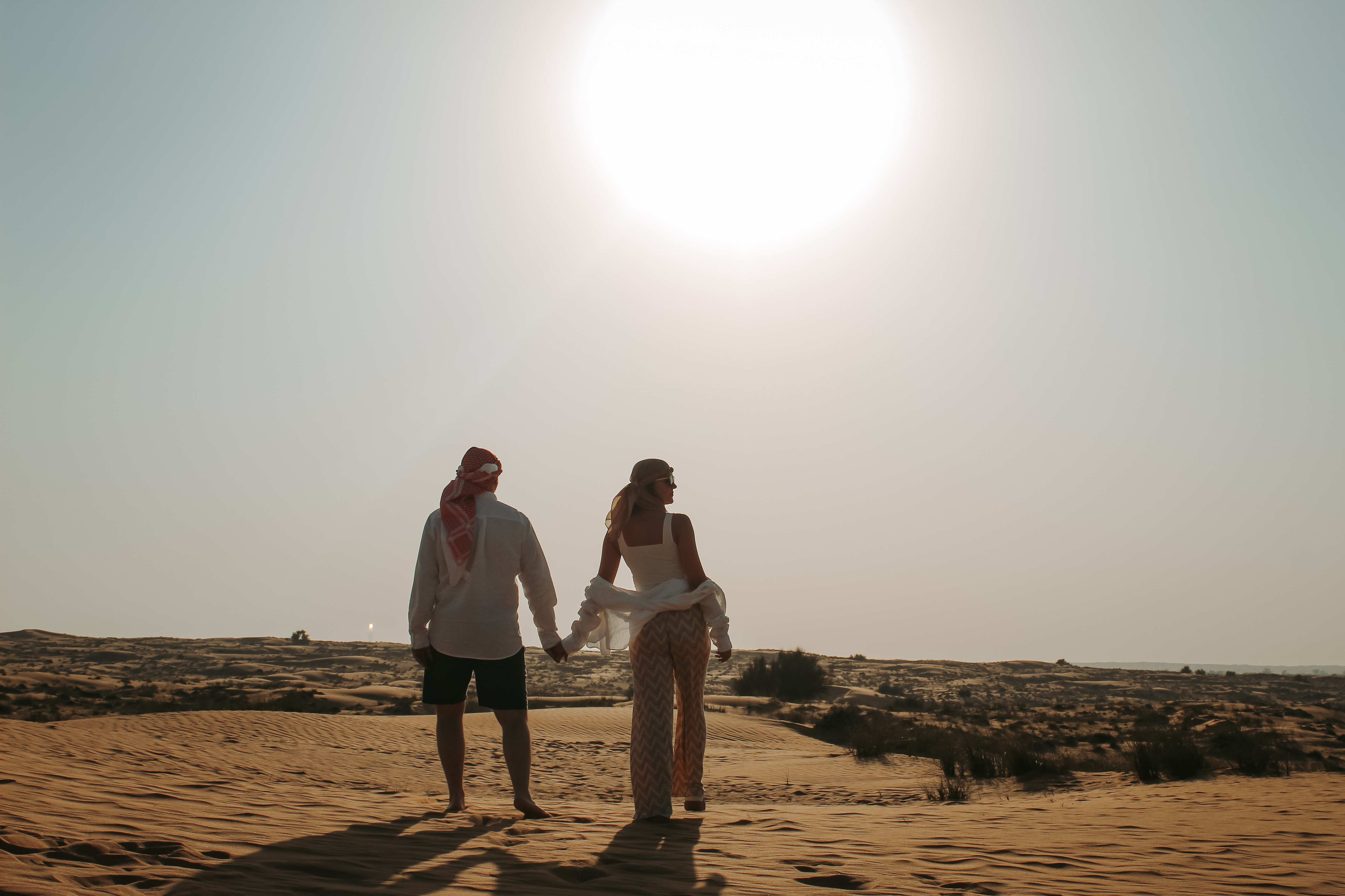Jeep safari shot through window